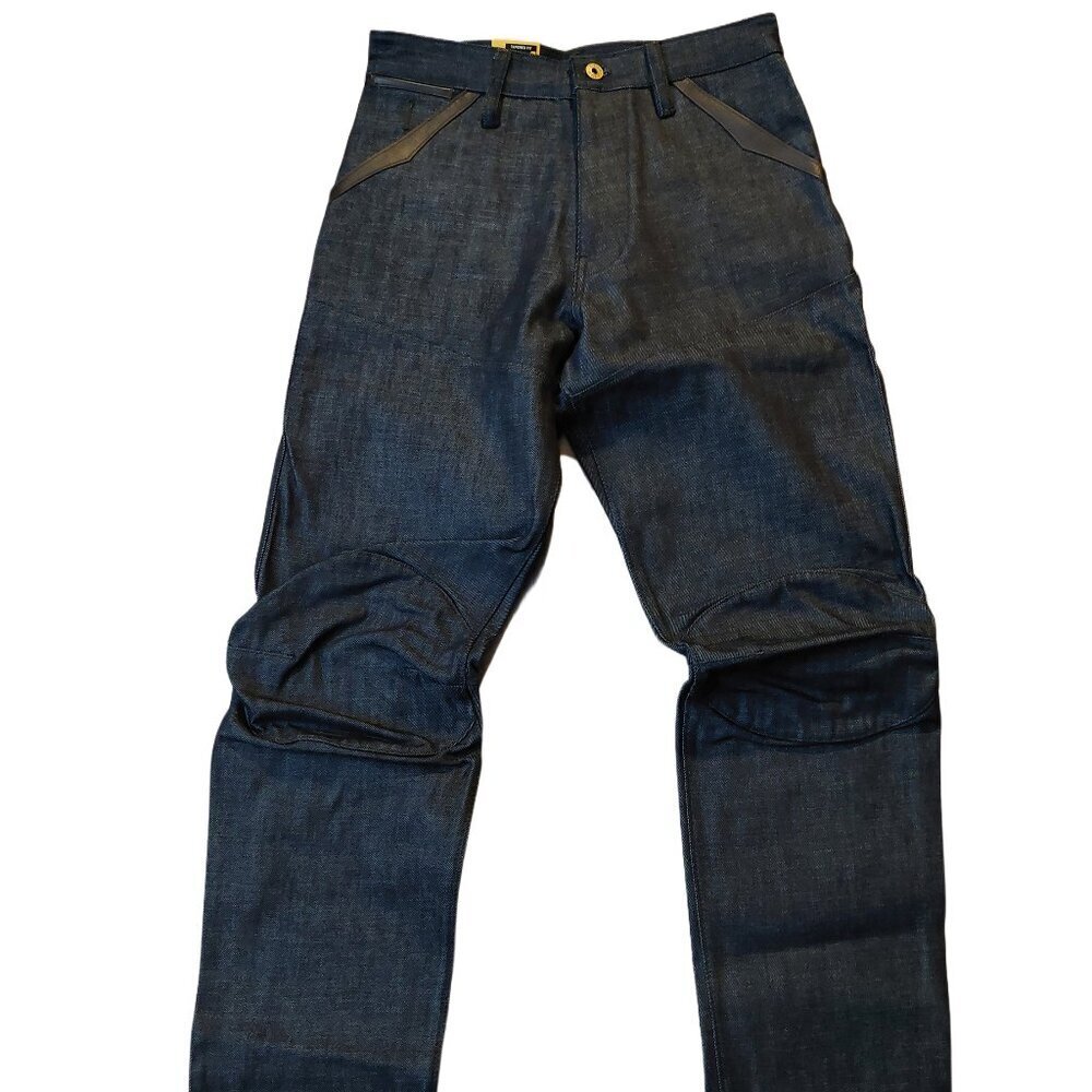 G-Star Raw Oregon 5620 3D Loose Tapered Button Fly Dark Blue Denim Jeans Sz 30